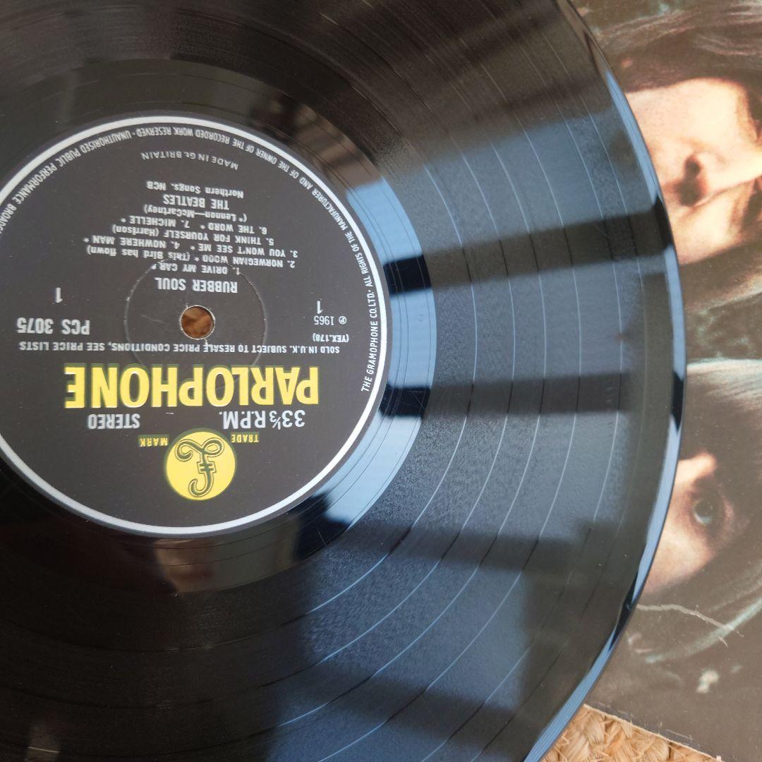 UK盤THE BEATLES RUBBER SOUL