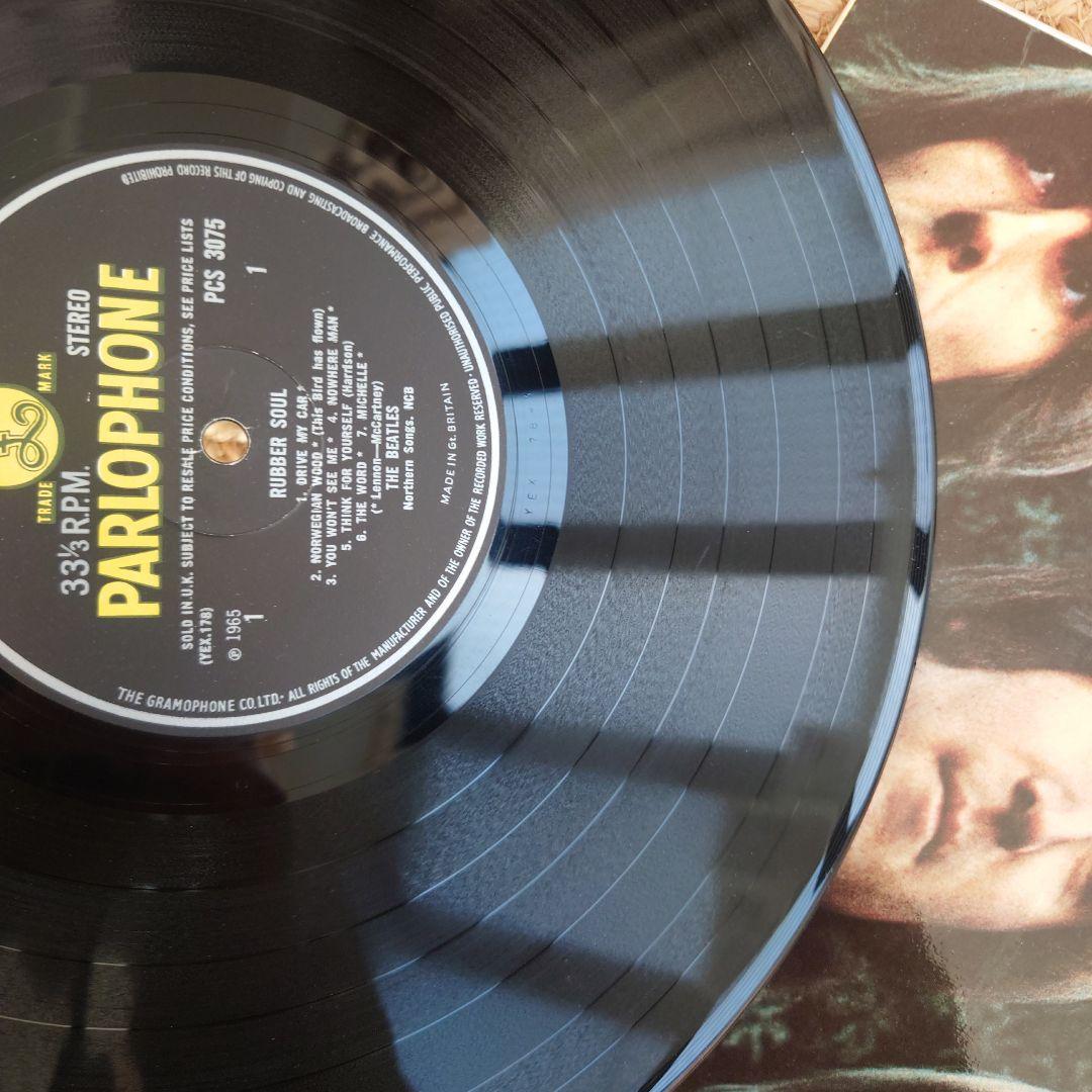 UK盤THE BEATLES RUBBER SOUL