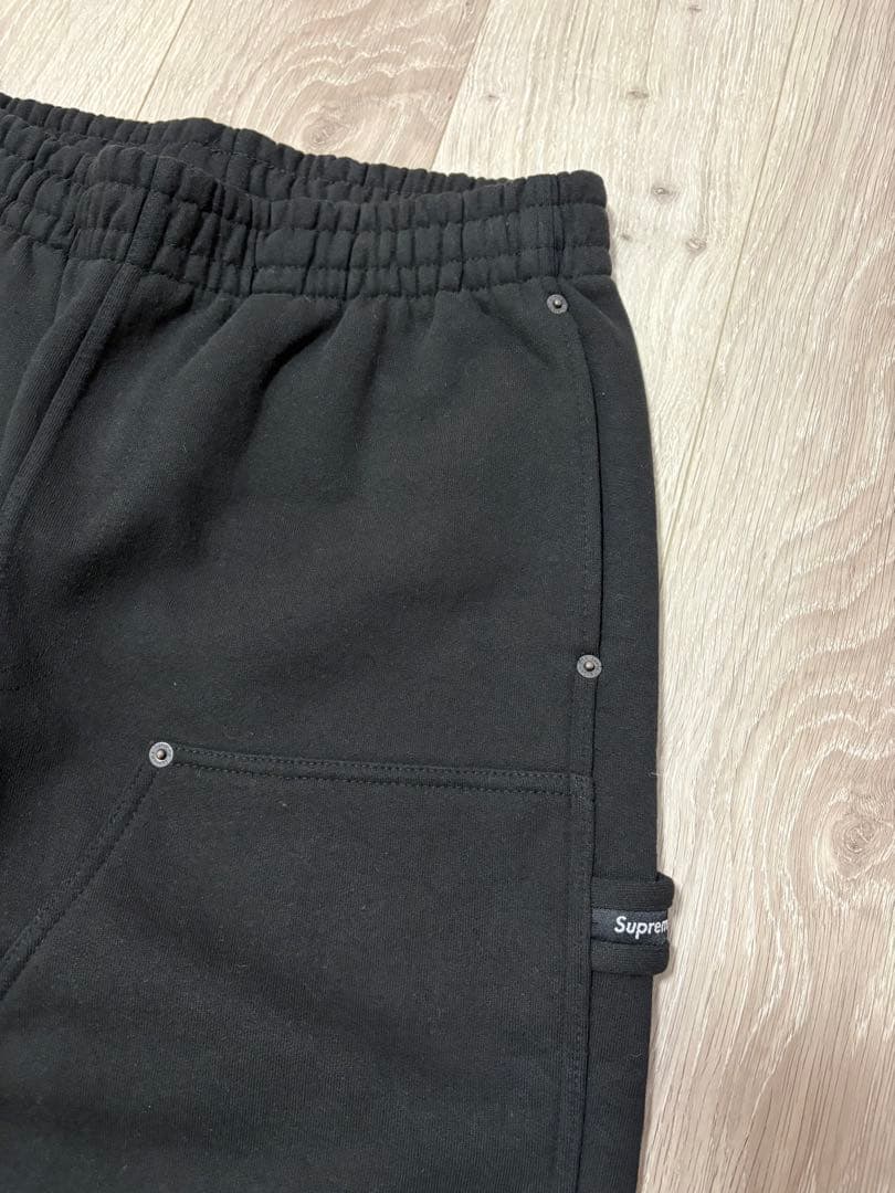 Supreme DoubleKnee Painter Sweatpant 黒 S