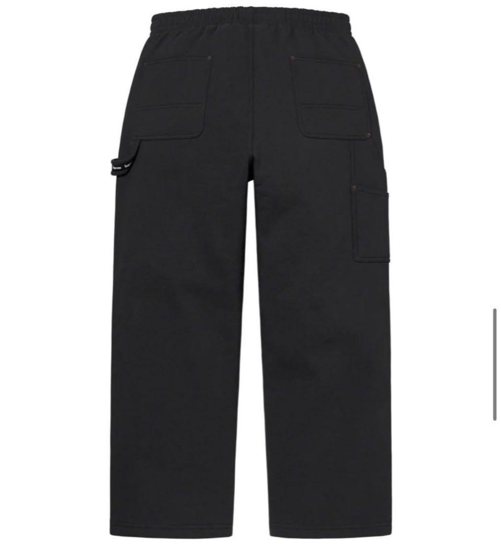 Supreme DoubleKnee Painter Sweatpant 黒 S