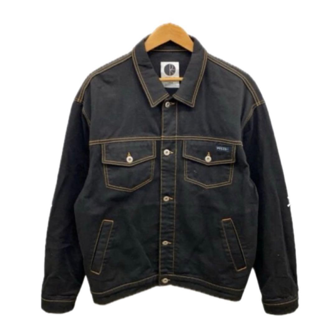 POLAR SKATE CO. ブラックデニムジャケット Lサイズ