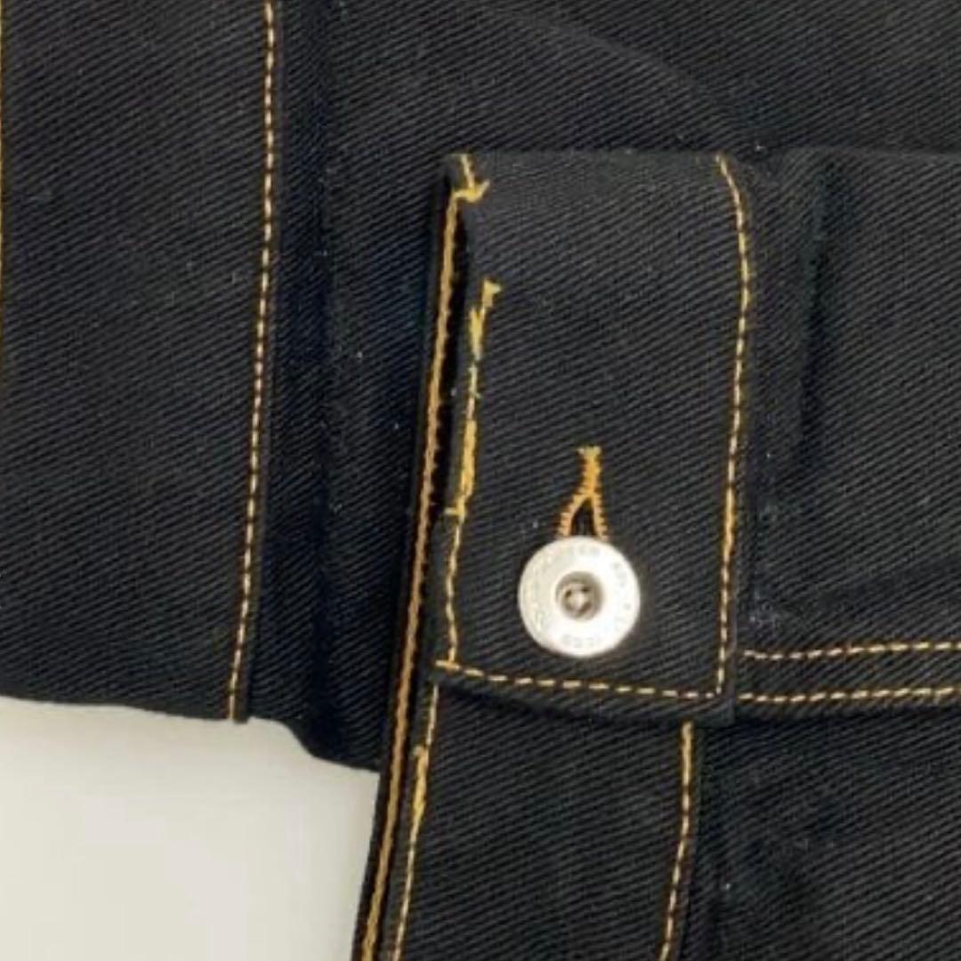 POLAR SKATE CO. ブラックデニムジャケット Lサイズ