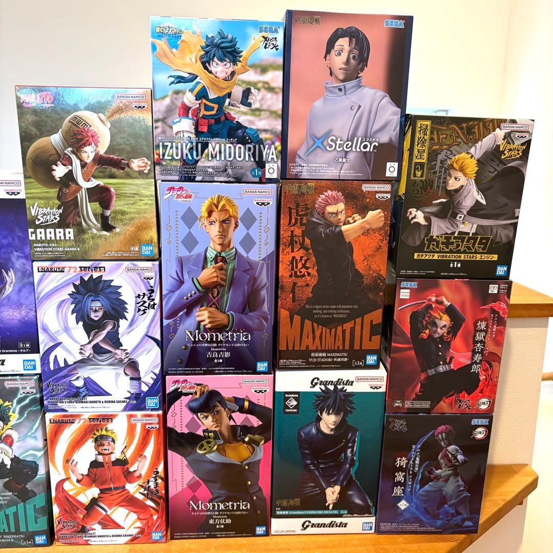 ジャンプ系フィギュア ワンピース NARUTO19体盛り盛りセット!！