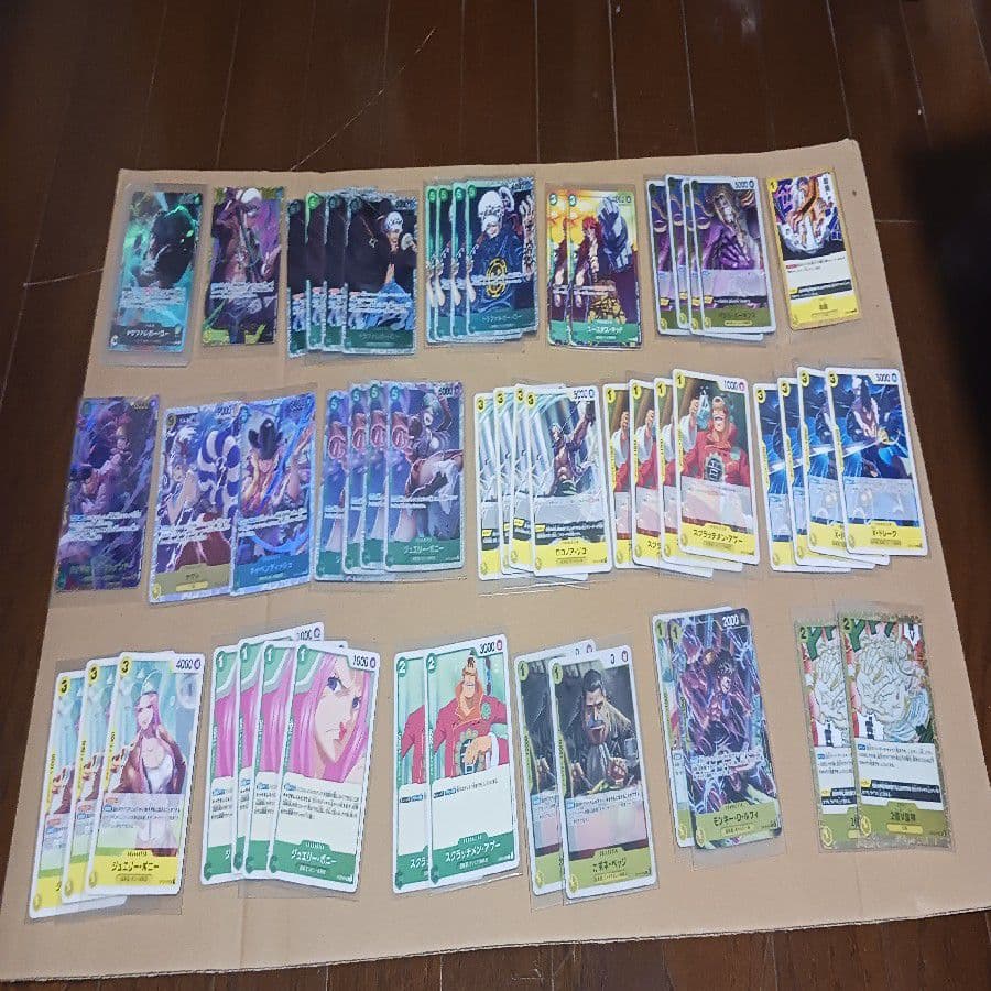 ワンピースカード引退品、約5000枚