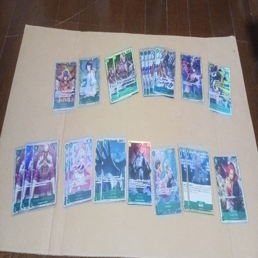 ワンピースカード引退品、約5000枚