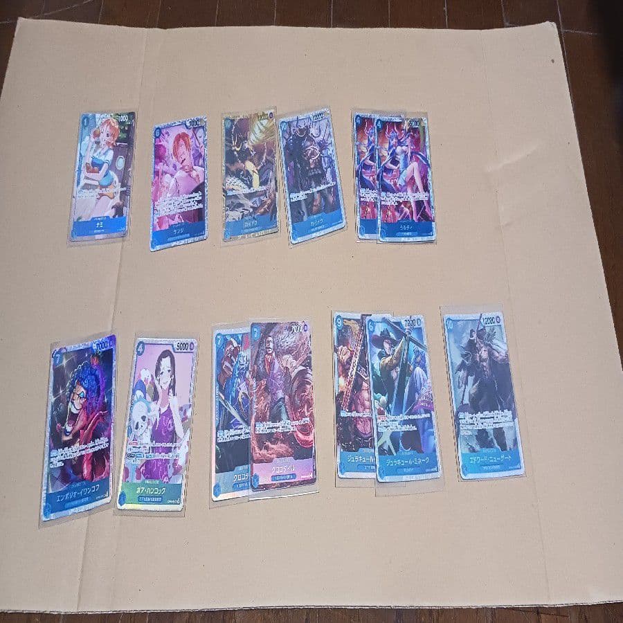 ワンピースカード引退品、約5000枚