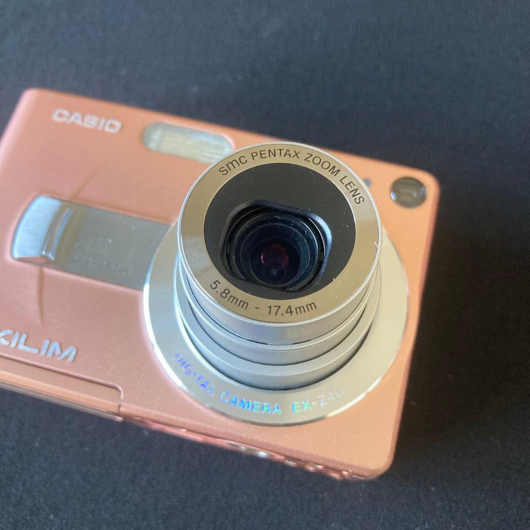 CASIO EX-Z40 ピンク CCDセンサー コンデジ