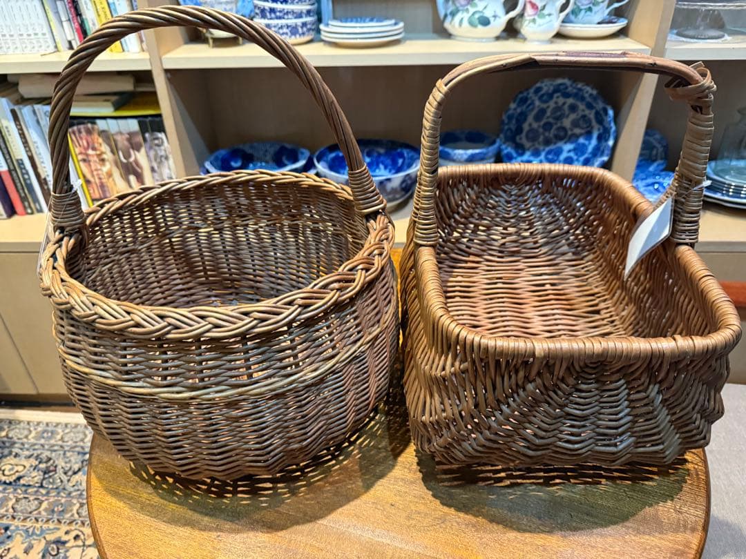 フランス雑貨マリンセール　アンティークカゴセット