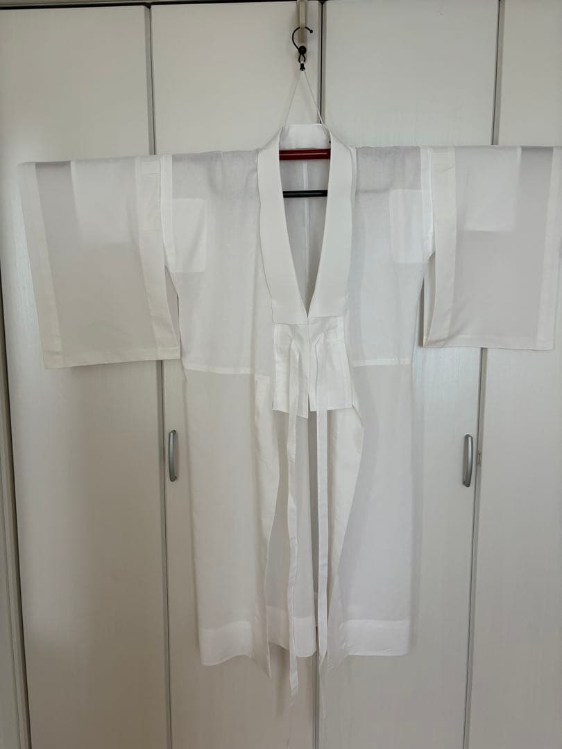 き楽っく　長襦袢 Mサイズ ベースの白