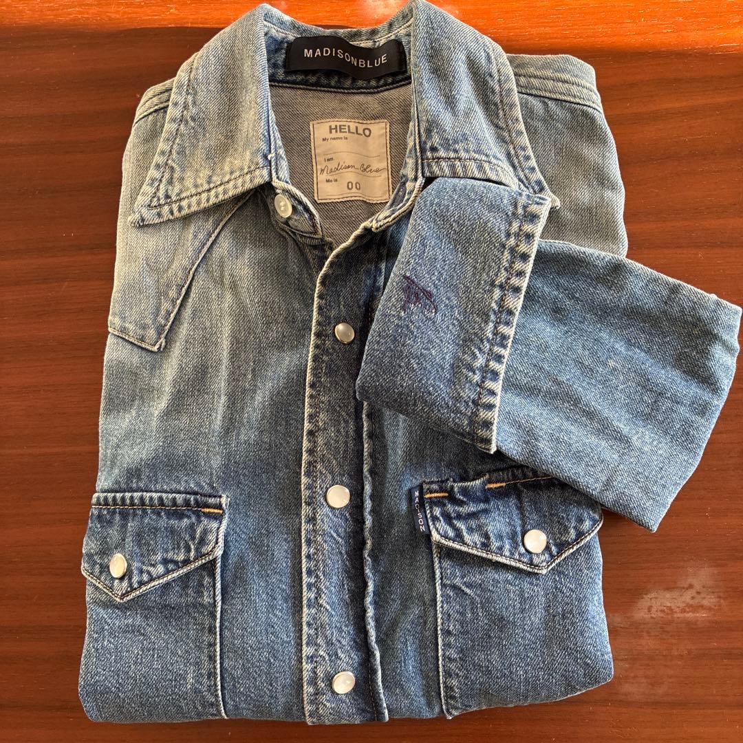 マディソンブルー　MADISONBLUE デニムシャツ 00