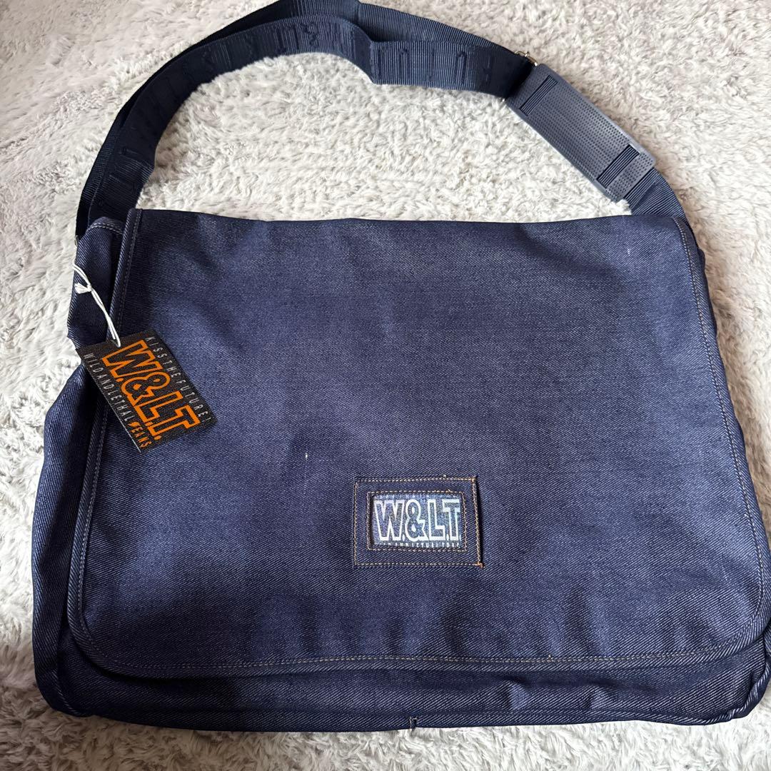 W&LT ウォルターヴァンベイレンドンク　 デニム　ショルダーバッグ 希少
