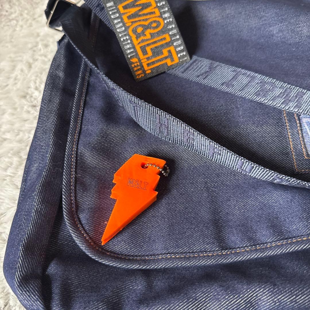 W&LT ウォルターヴァンベイレンドンク　 デニム　ショルダーバッグ 希少