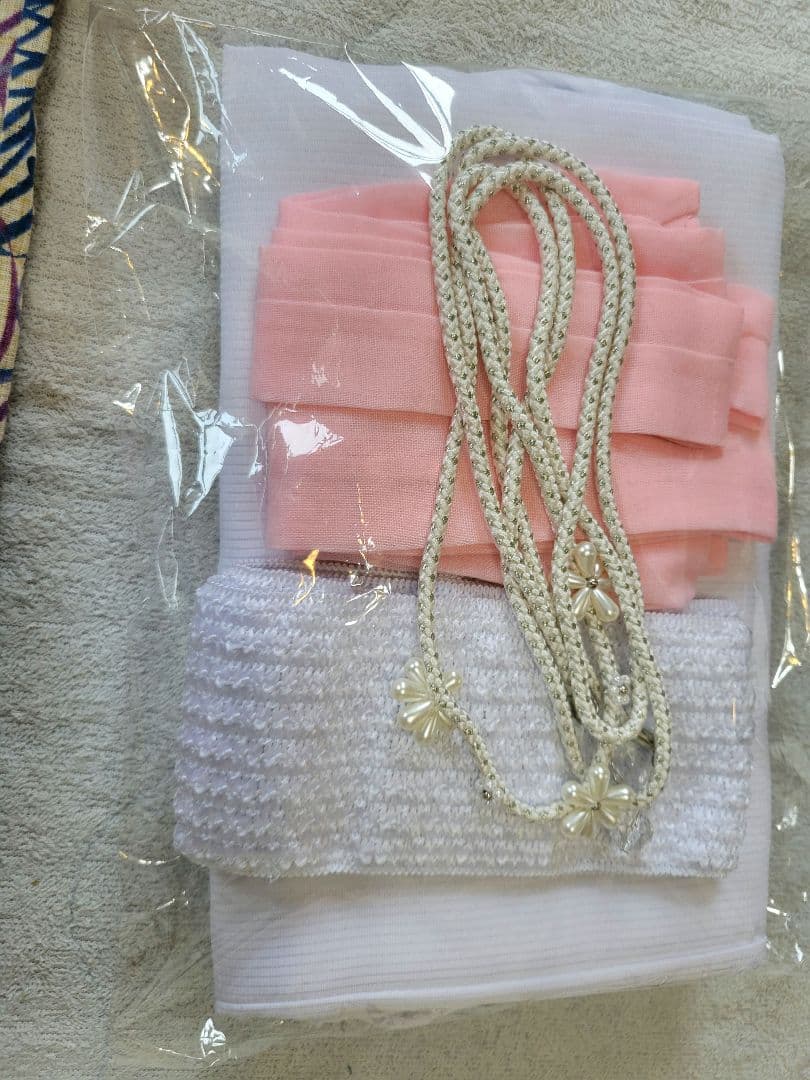 utatane　浴衣　セット　帯　京都　綿　麻　スリップ　飾り紐　下着　兵児帯