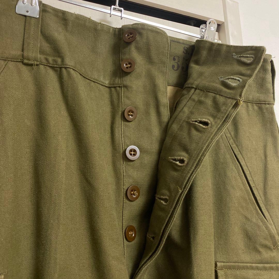 フランス軍 M47パンツ前期型 35サイズ 実物