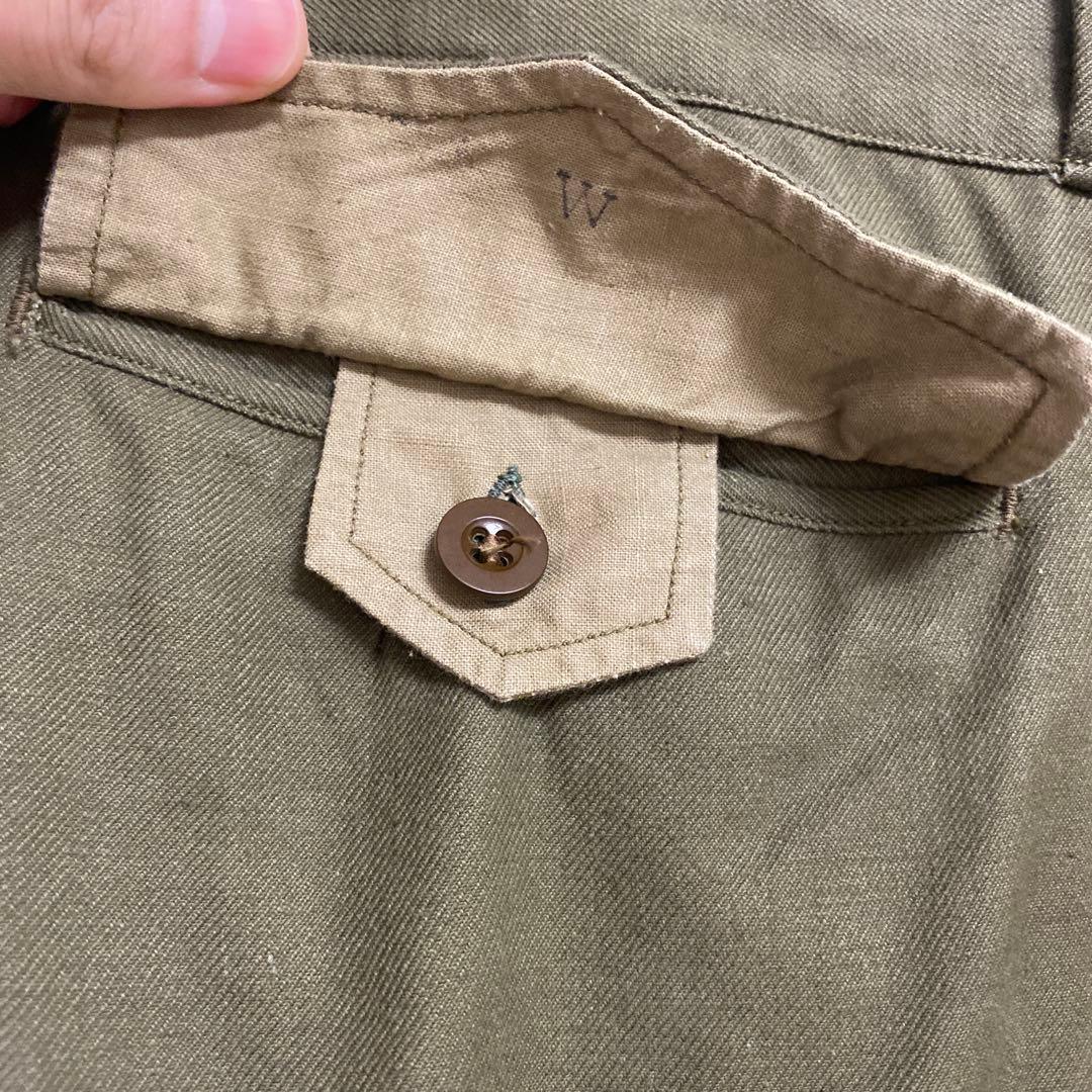 フランス軍 M47パンツ前期型 35サイズ 実物