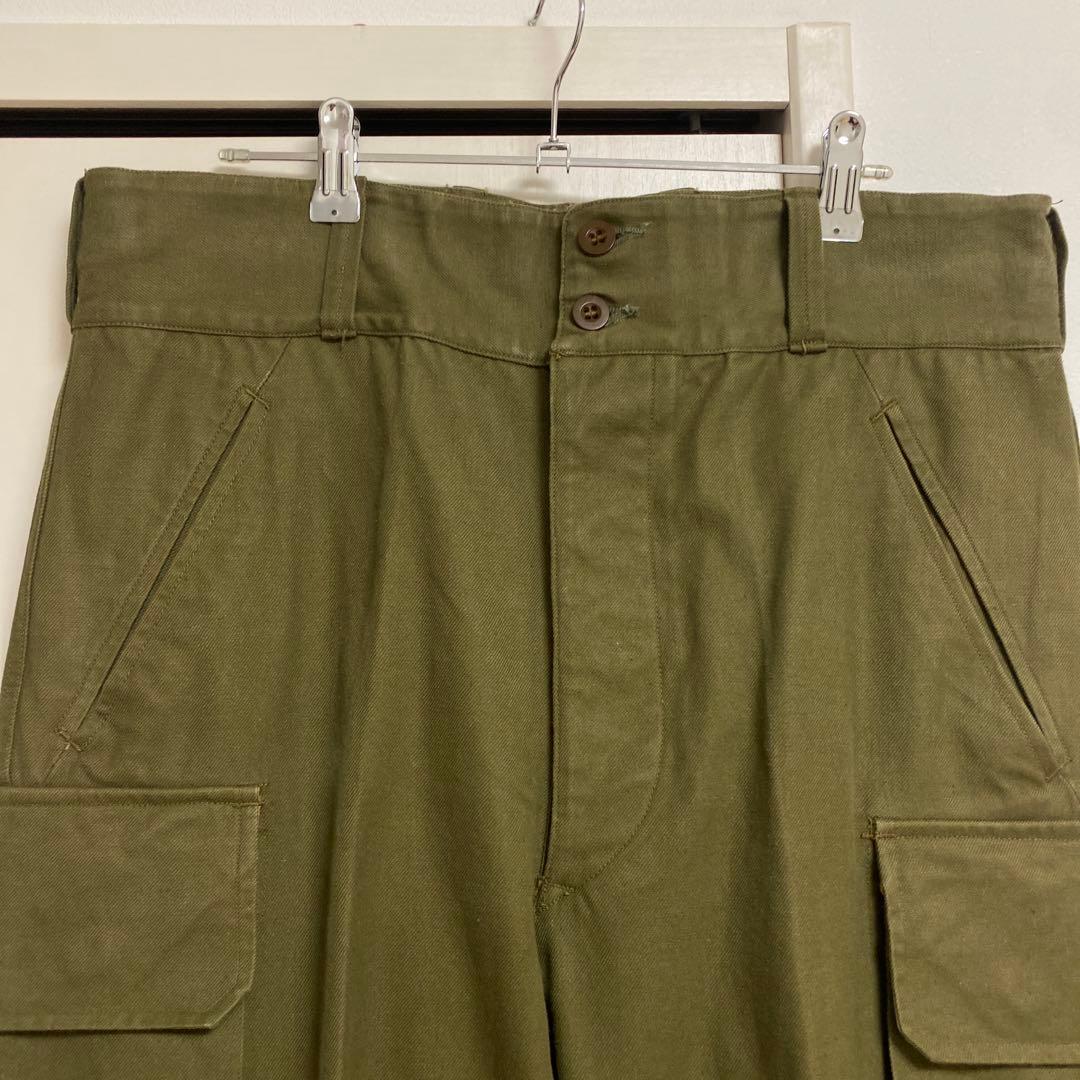 フランス軍 M47パンツ前期型 35サイズ 実物