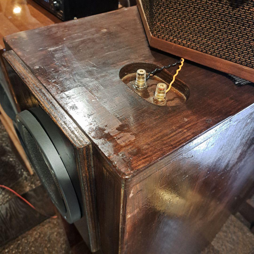 FE208EΣ自作長岡式バックロードホーン用エンクロージャー 引き取り限定