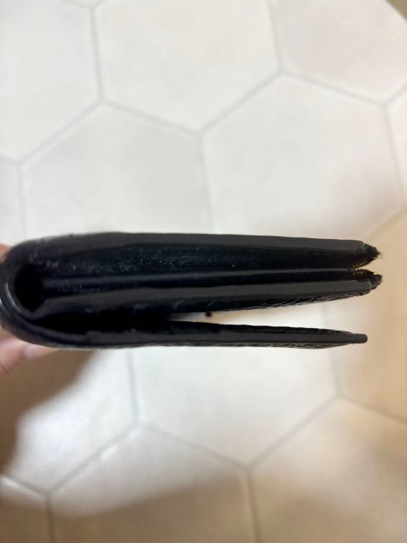 箱，保存袋付き！バーバリー 長財布 ブラック レザー BURBERRY