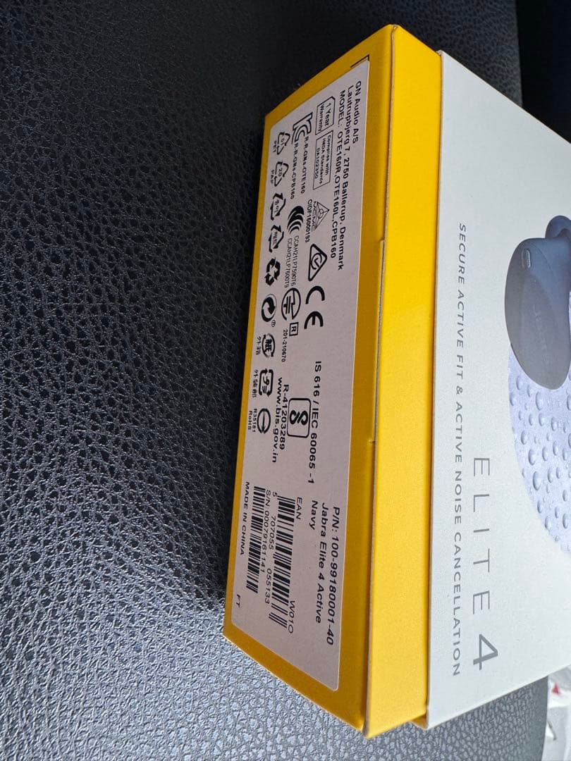 Jabra Elite 4 Active ネイビー ワイヤレスイヤホン