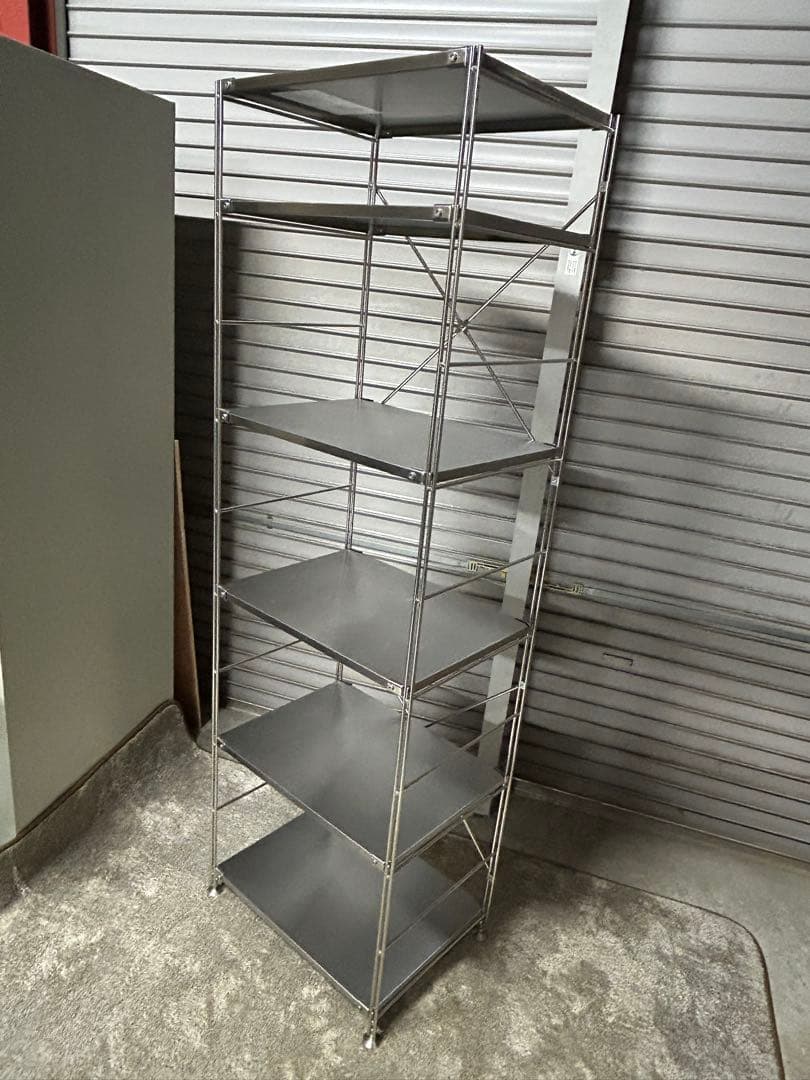 ☆GD202 無印良品 ステンレスユニット シェルフ 大　幅58cm