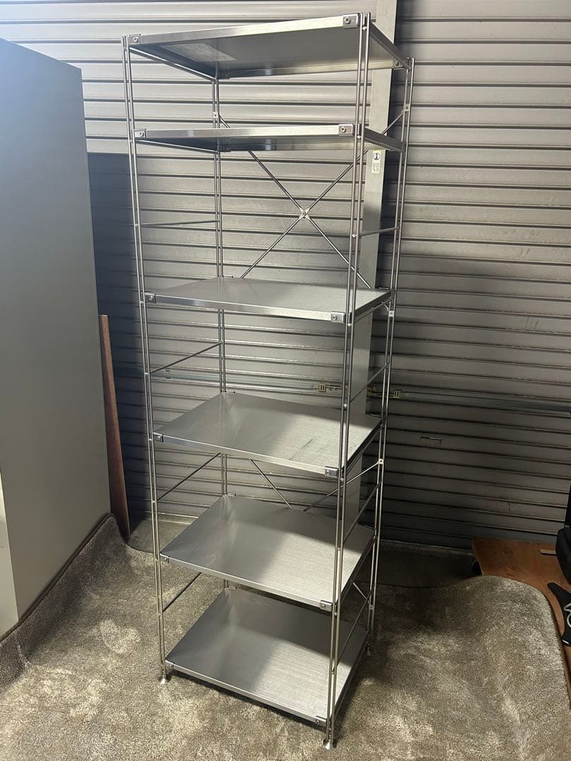 ☆GD202 無印良品 ステンレスユニット シェルフ 大　幅58cm