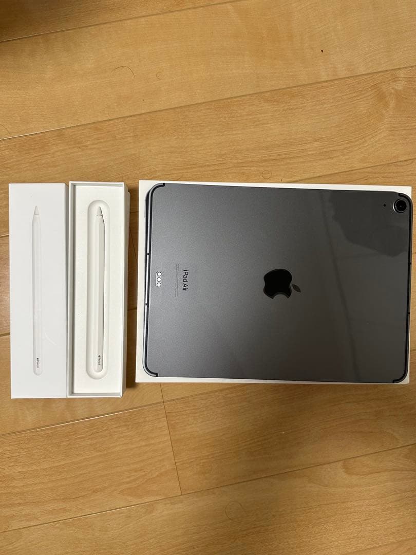 iPadAir第5世代Wi-Fi+CellularとApple pencil2