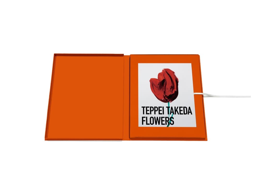 武田鉄平 限定200部 作品集FLOWERS 作品シート付き サイン&シリアル付