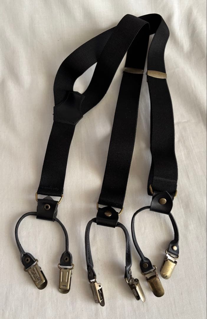 【希少】美品ヴィンテージ サスペンダー