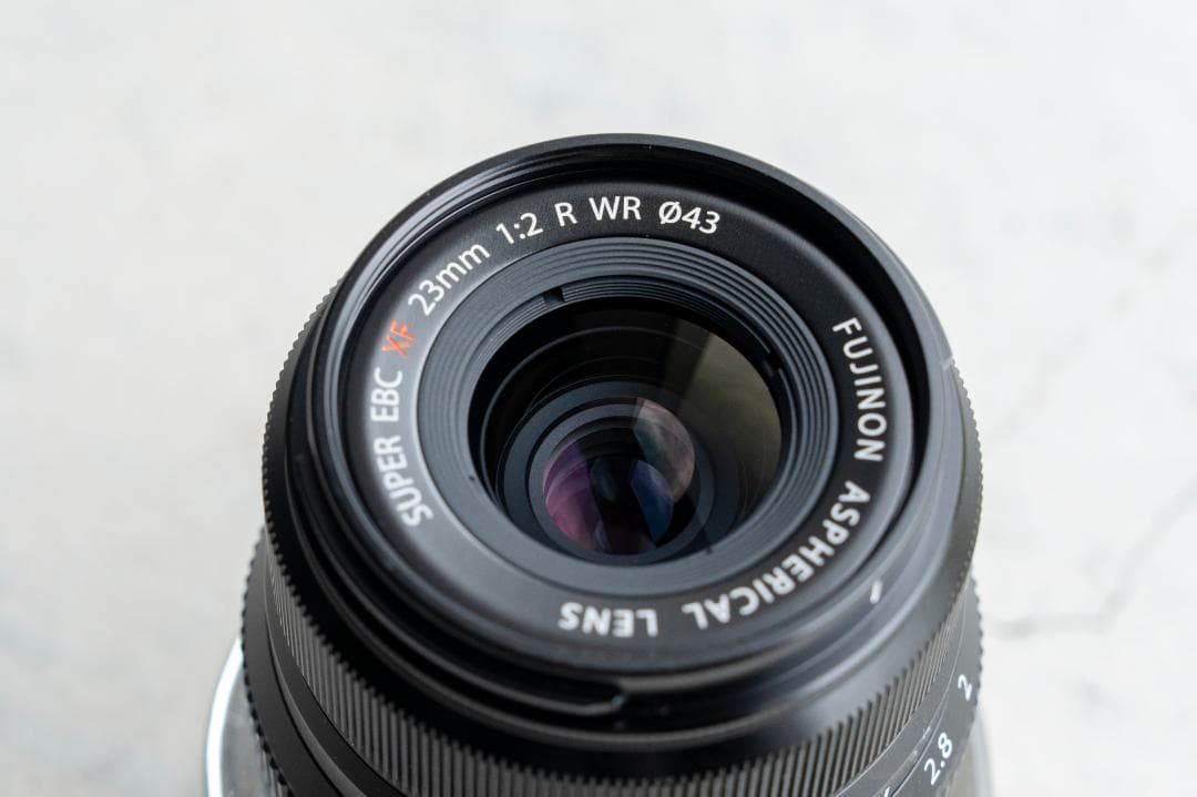 フジノンレンズ XF23mmF2 R WR FUJIFILM