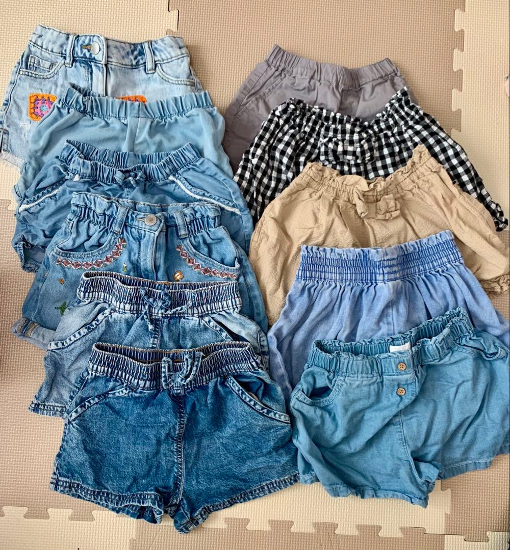 子供服　夏服　まとめ売り　95 100 女の子　古着　75点以上