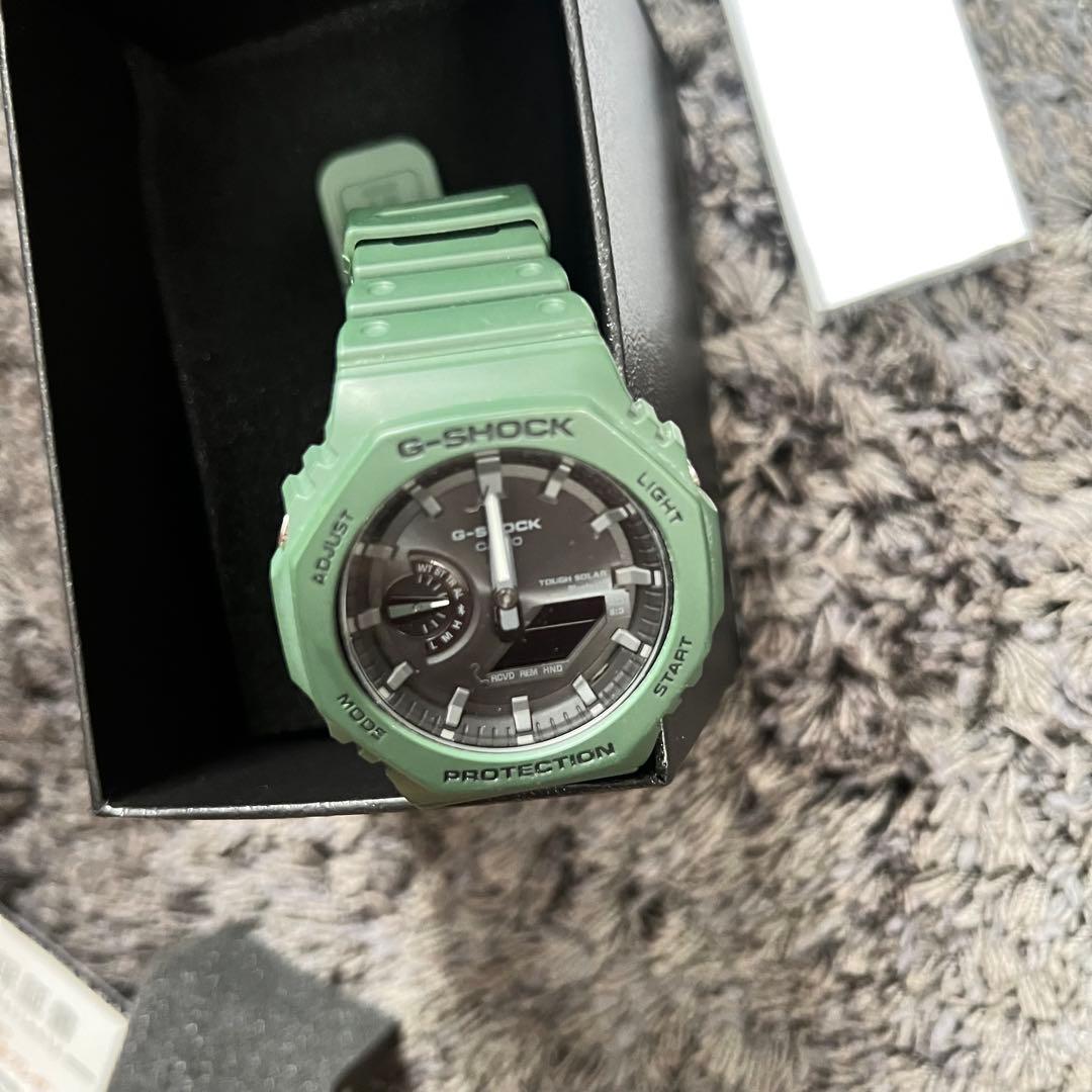 CASIO G-SHOCK GA-B2100-3A グリーン タフソーラー