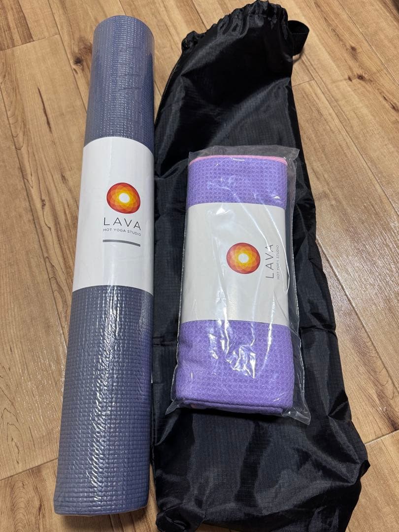 LAVA ヨガマット　ラグ　ケース　セット