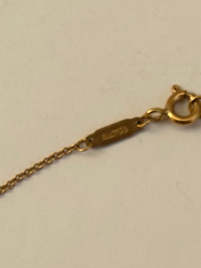 Tiffany & Co. ゴールド 無限大ネックレス