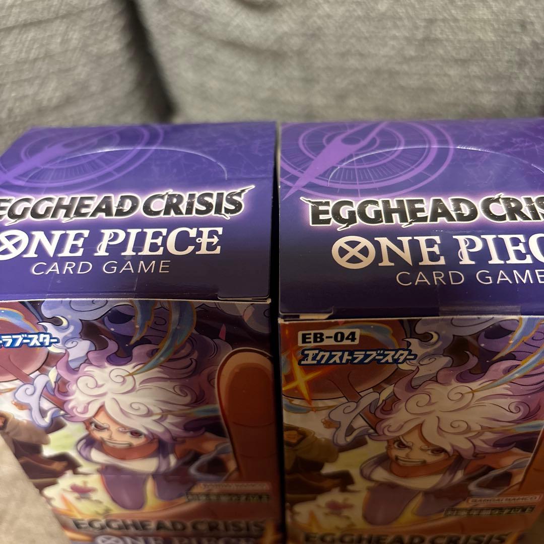 ワンピースカードゲーム　EGGHEAD CRISIS 2box