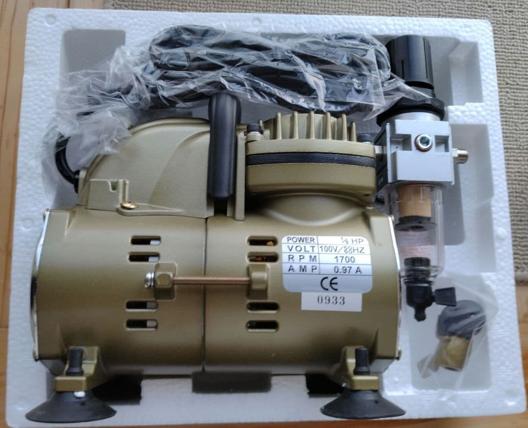 【新品未使用自宅保管品】ウェーブ　コンプレッサー317