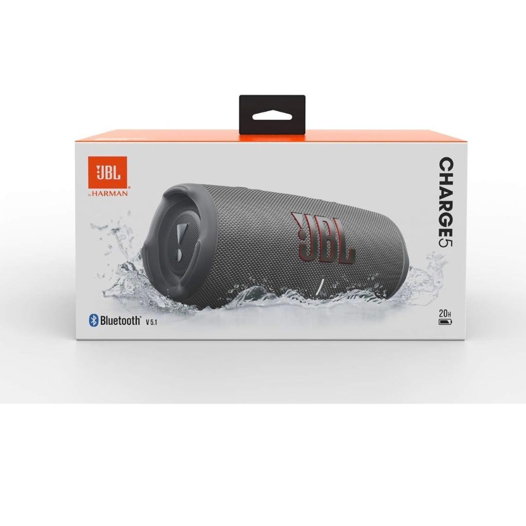 JBL CHARGE5 Bluetooth スピーカー グレー