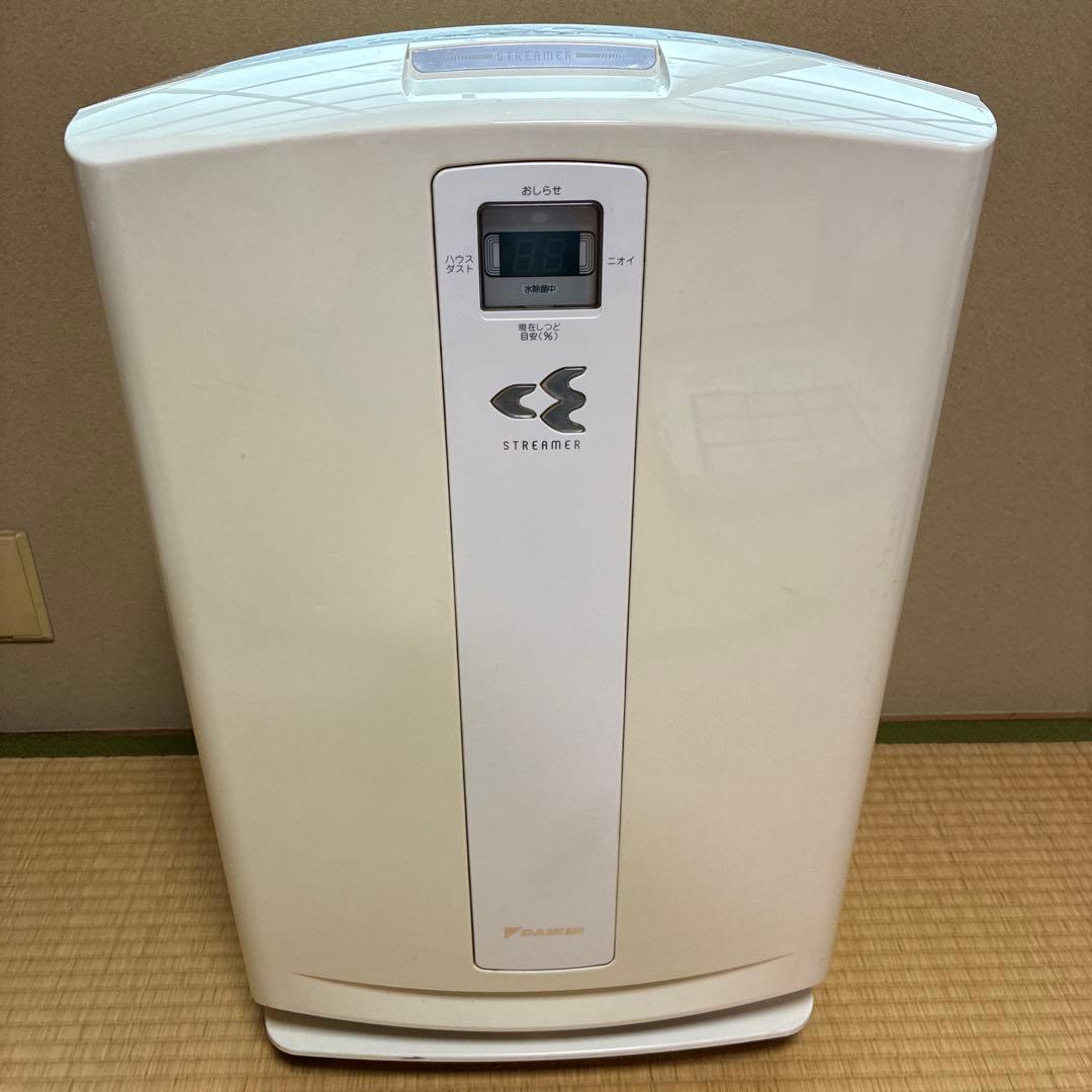ダイキン キャスター付き2012年製 光速ストリーマ加湿空気清浄機