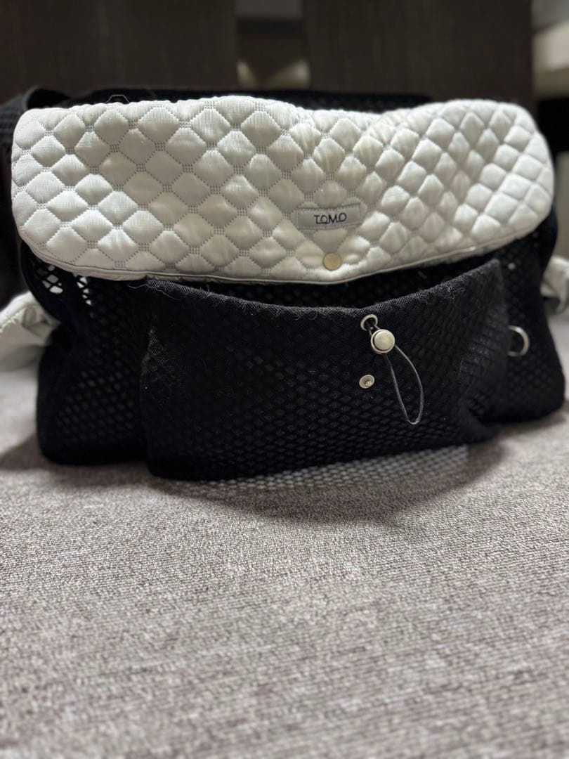TOMO♥️Uni Bag Cooling Cushion 《 L・black 黒