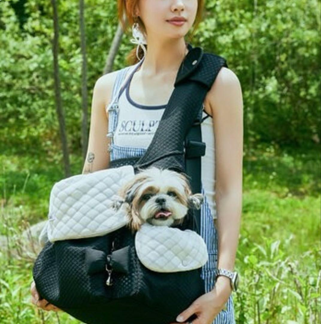 TOMO♥️Uni Bag Cooling Cushion 《 L・black 黒