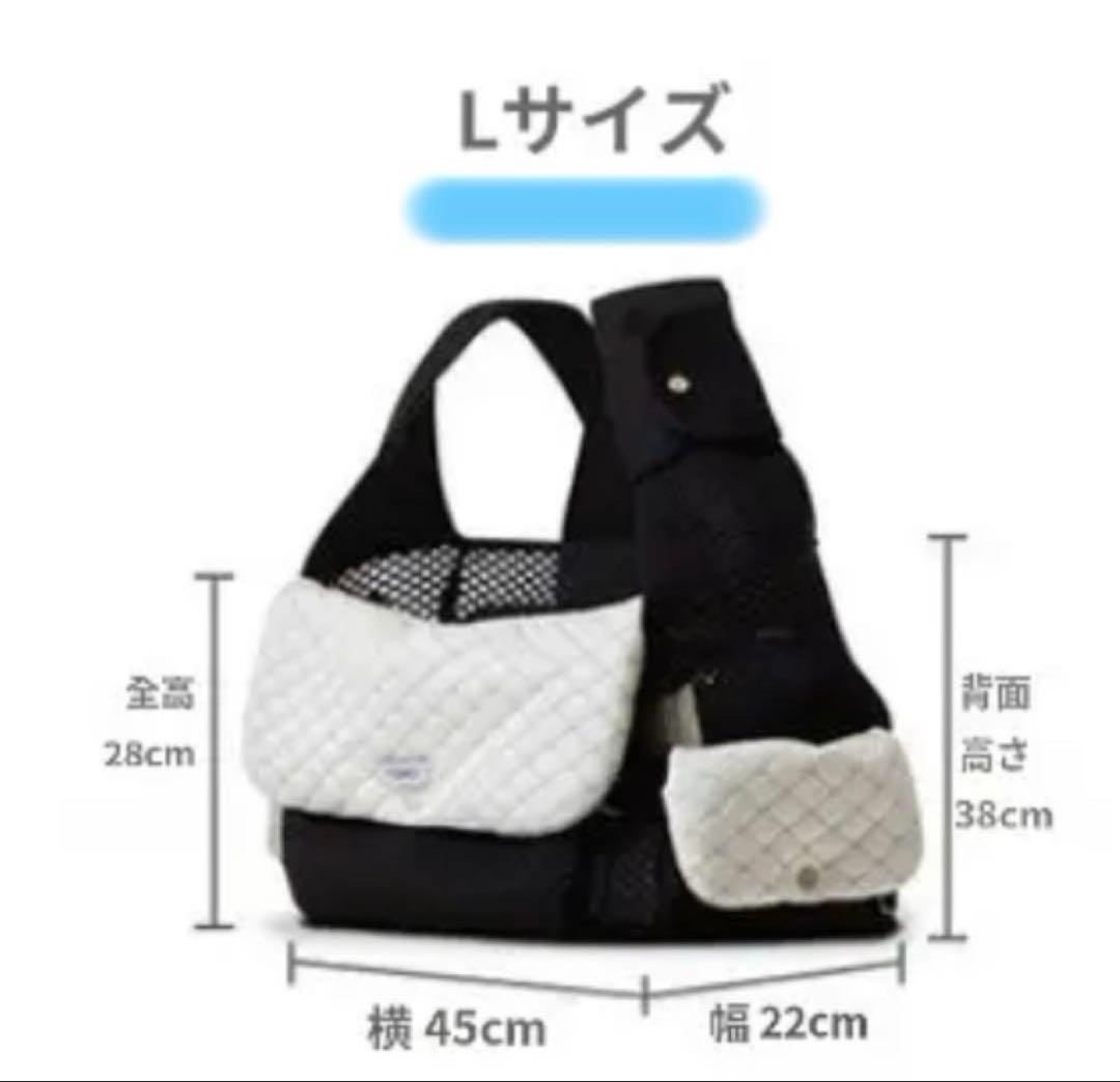 TOMO♥️Uni Bag Cooling Cushion 《 L・black 黒