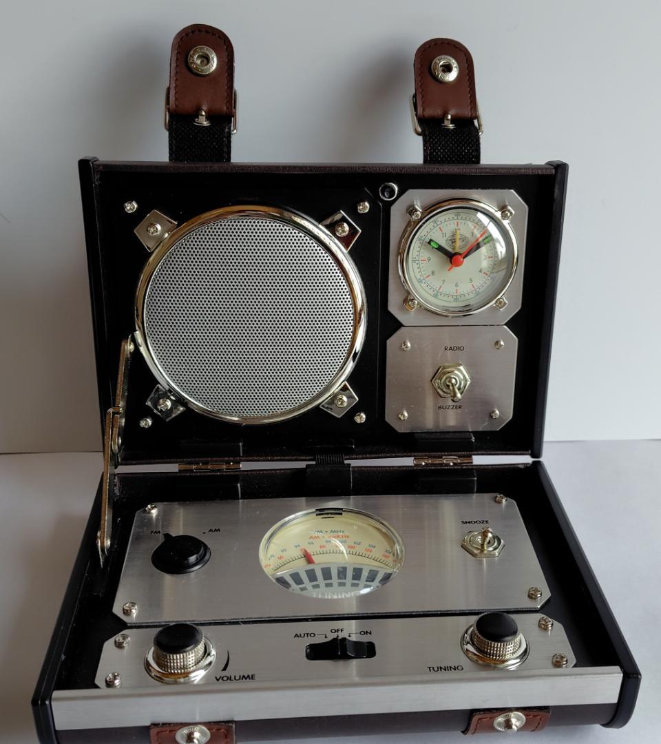 希少）スピリットオブセントルイス　ラジオアラームロック　AM/FM（裏面訳あり）