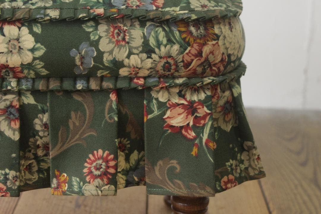 飛騨産業 キツツキ 穂高 オットマン スツール 足置き オーク材 レトロ