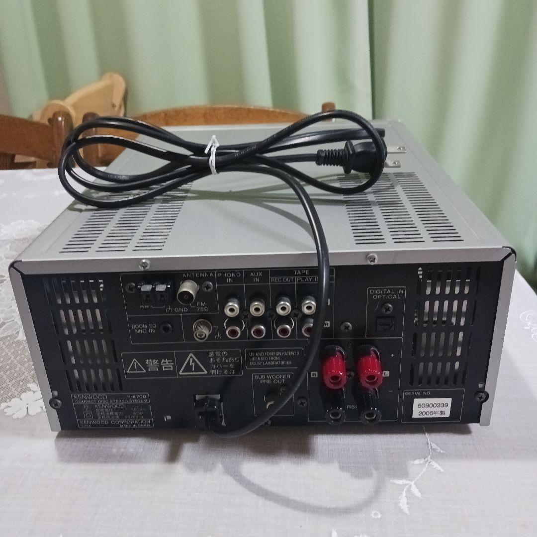 KENWOOD R-K700 ミニコンポ　　 稼働品