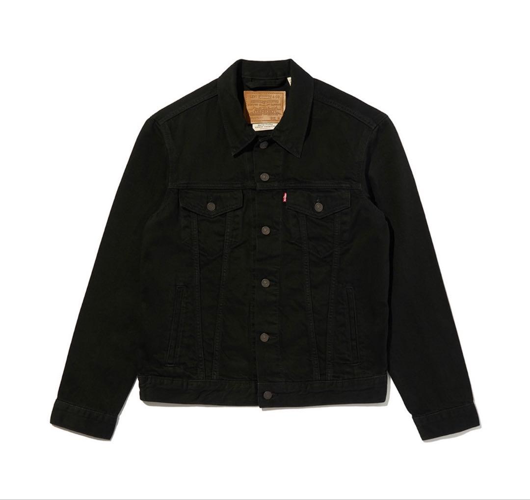 （完売品）Levi's リーバイス デニムトラッカージャケット　ブラック　L