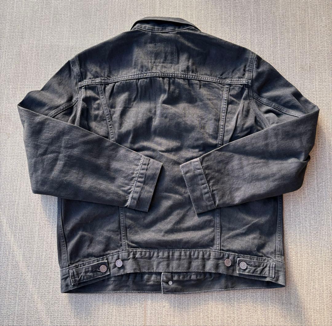 （完売品）Levi's リーバイス デニムトラッカージャケット　ブラック　L