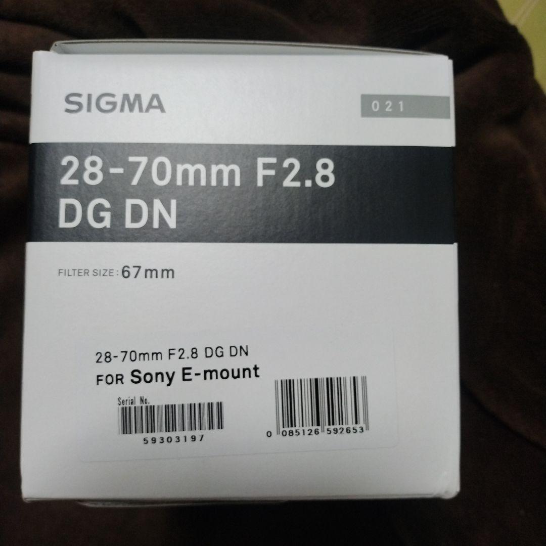 ヨ*ロ様 新品未使用！　SIGMA 28-70mm F2.8 DG DN