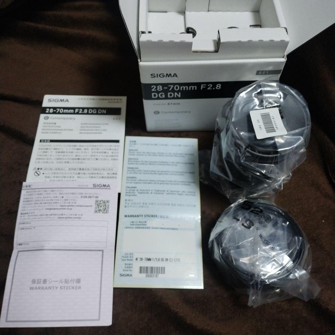 ヨ*ロ様 新品未使用！　SIGMA 28-70mm F2.8 DG DN
