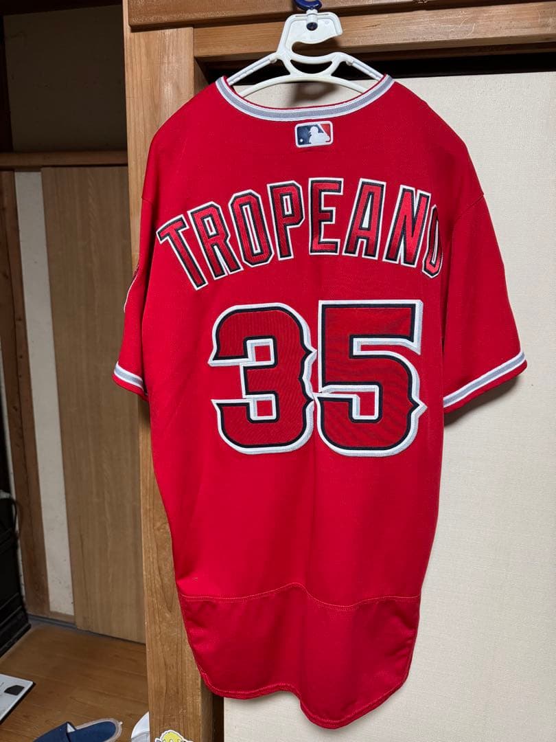 L.A.ANGELS #35TROPEANO選手実使用ユニフォーム