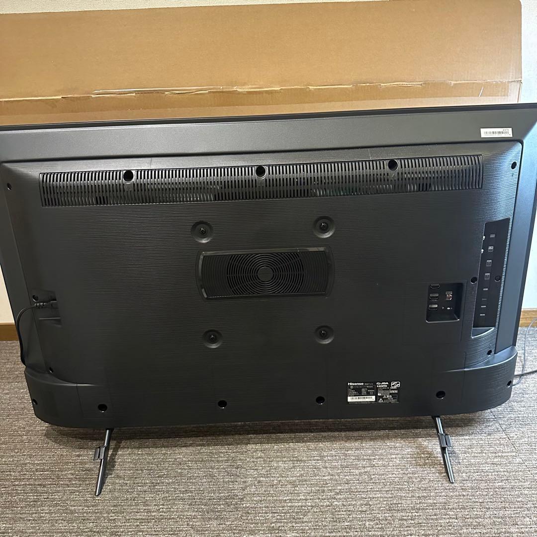 極美品ハイセンス 43V型 倍速4K液晶 テレビ 43E7H