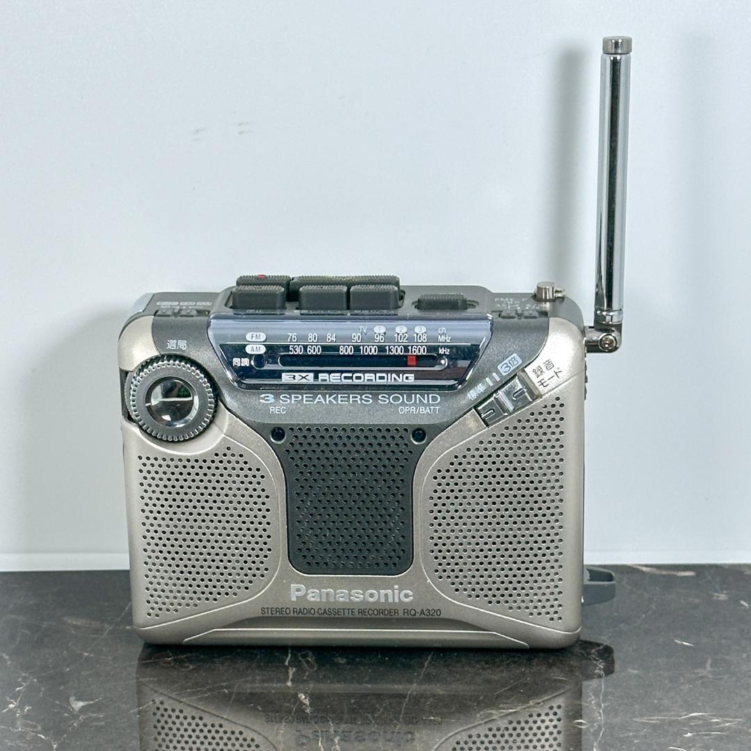 Panasonic RQ-A320-S ラジオカセットレコーダー